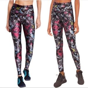 Terez Splash Print Leggings Running